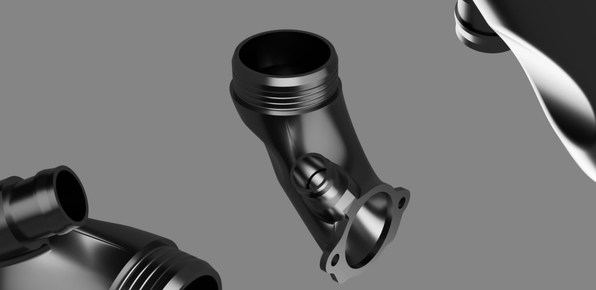 Modello tridimensionale degli inlet custom sviluppati da Keepit3D